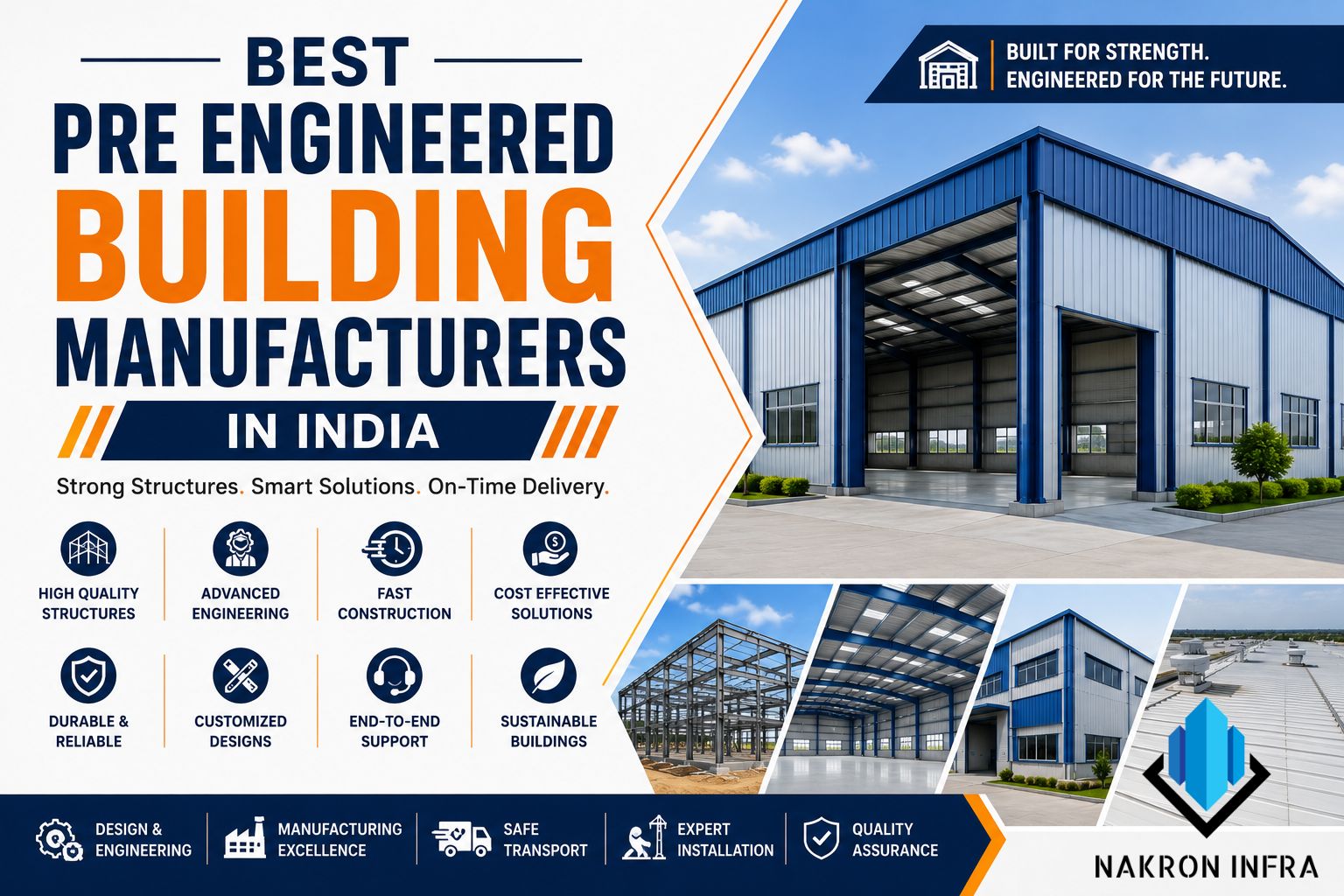 Best Pre Engineered Building Manufacturers in India