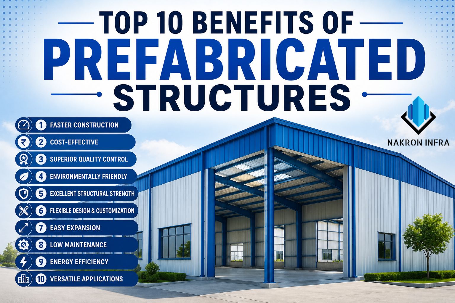 Top 10 Benefits of Prefabricated Structures for Modern Construction